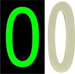 Door Numbers 3D Acrylic Luminous House Numbers Glow in the Dark Stick On Self Adhesive Home Signs Hotel Office Appartments Mailbox Outdoor 6cm